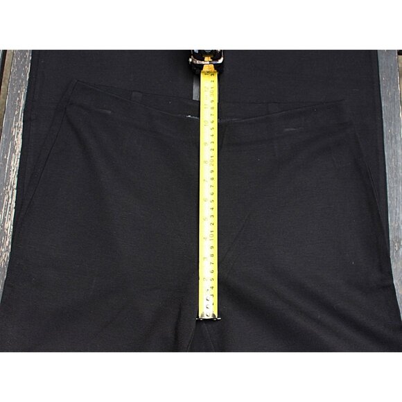 Eileen Fisher - Straight Leg (WIDER LEG) Ankle Pants in Viscose Stretch Ponte, S - Picture 6 of 12